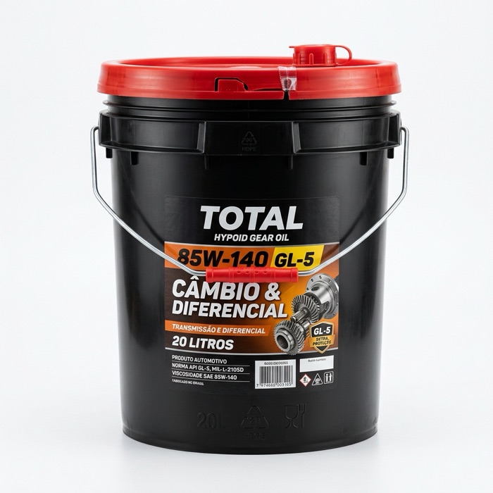 Balde de óleo para câmbio e diferencial 85W-140